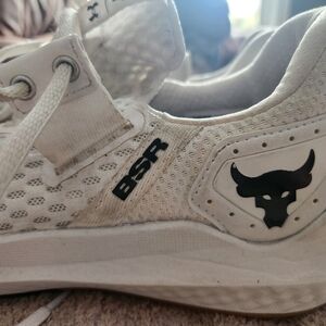 Under Armour Project Rock White Athletic Sneakers